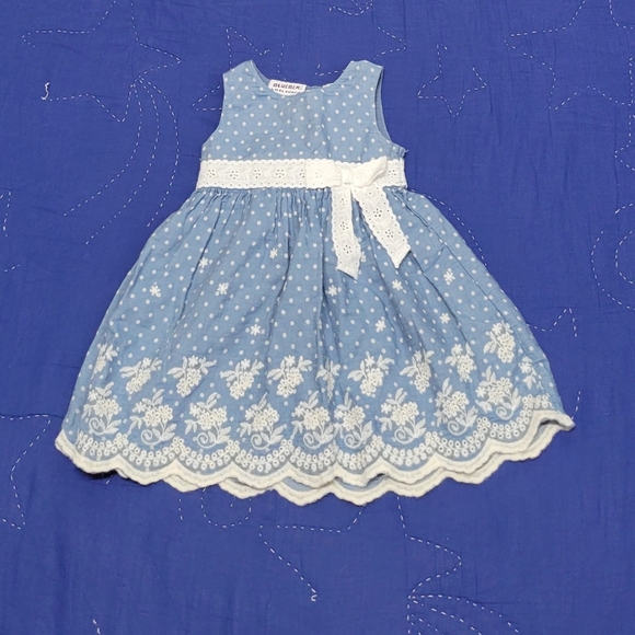 18 months Baby girl dresses lot 💓 super cute bundle of dresses for toddler girl - Picture 4 of 5